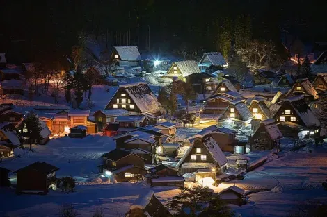 Ogimachi en hiver