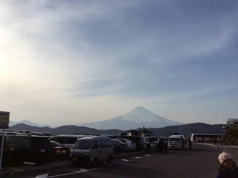 Une vue du Mont Fuji depuis Owakudani