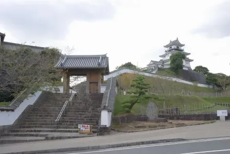 La partie restaurée du château de Kakegawa