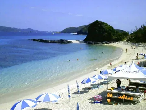 La plage de Yonaguni