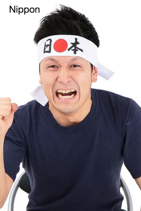 On se sent tout de suite plus performant avec le hachimaki autour de la tête !