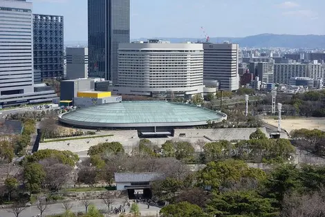 El Osaka-jo Hall.