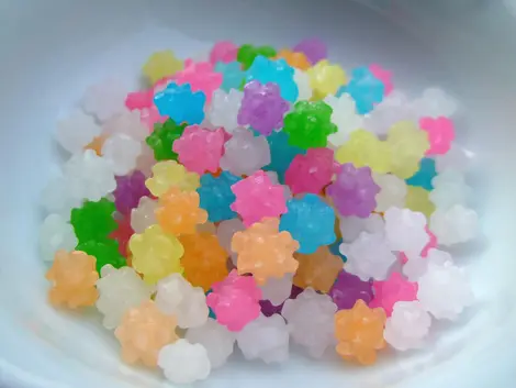 Les fameux konpeito japonais.