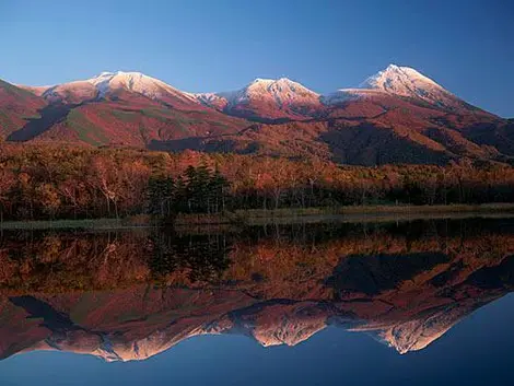 Le parc de Shiretoko en plein automne