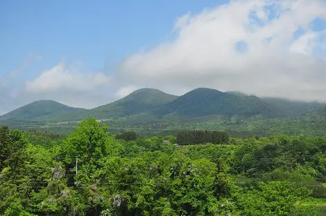 vue depuis le shinkansen de la ligne JR Hokkaido