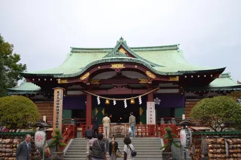 Le sanctuaire Kameido Tenjin, à Tokyo