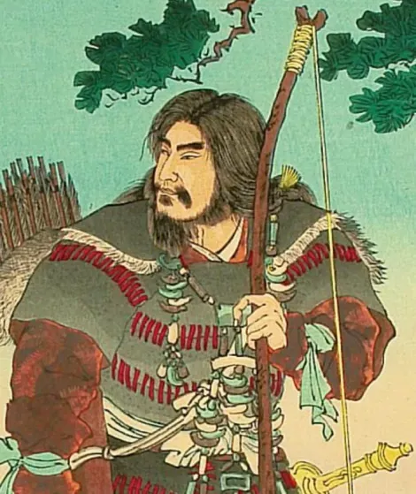 Portrait de l'empereur Jinmu(660-585 avant JC)