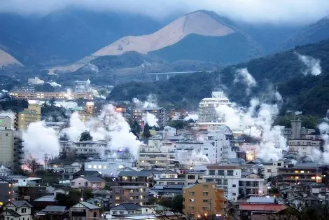 Beppu, capital de los onsen, aguas termales