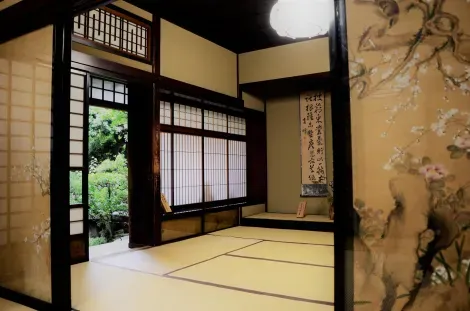 L'intérieur de la maison de samouraï Nomura
