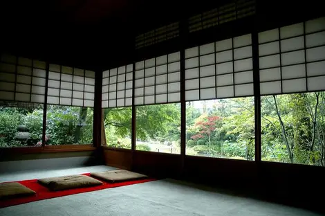 Pavillon de thé à Kyoto