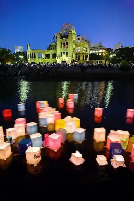 La cérémonie du souvenir a lieu tous les ans le 6 août à Hiroshima