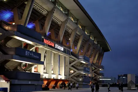 Le stade Nissan vu de l'extérieur