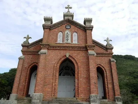 L'église sur l'île de Nozaki