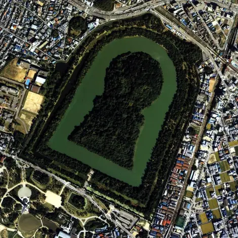 Le Kofun Daisen à Sakai (Osaka)