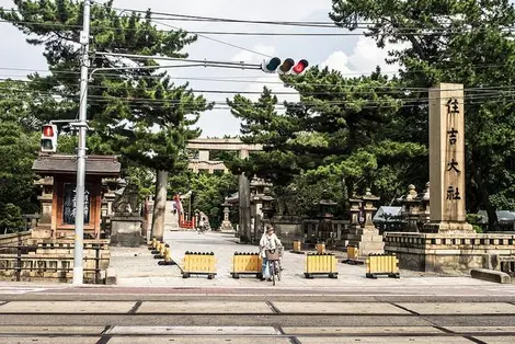 Entrée du sanctuaire Sumiyoshi Taisha