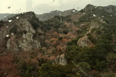 Les gorges de Kankakei, vues du téléphérique