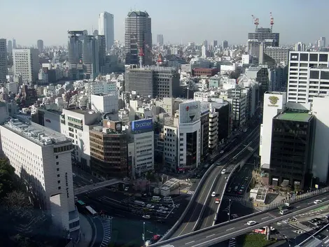 Les buildings d'Akasaka.