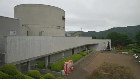 L'extérieur du musée du fer de Kamaishi