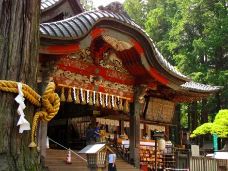 Sanctuaire Fuji sengen-jinja à Fujiyoshida