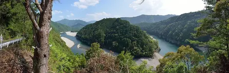 Vue sur le village de Kizuro