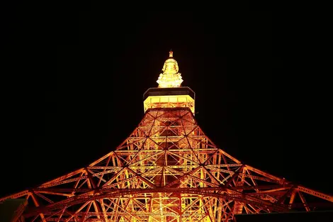 La Tokyo Tower de nuit