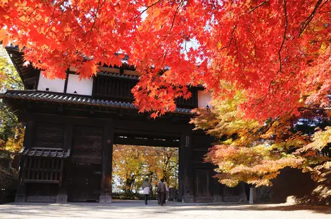 Entrée d'un temple à Aomori