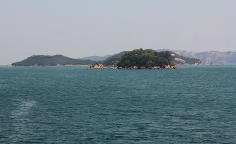 Les petites îles de la baie du Seto