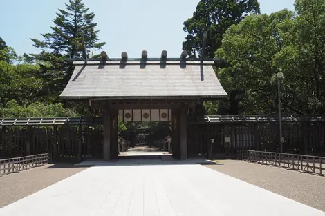 L'entrée de Miyazaki-jingu