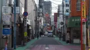 Calle del vecindario Daimyo en Fukuoka.