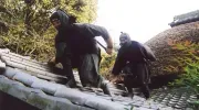 Ninjas en acción en el Togakure.