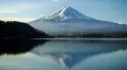 En invierno la vista del Monte Fuji está especialmente despejada.