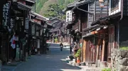 Une des charmantes petites rues de Narai Juku