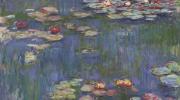 Les Nymphéas de Claude Monet.