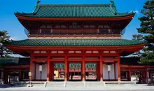 Exterior of Heian Jingu Shrine