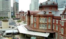 La arquitectura de la estación de Tokyo es de inspiración alemana