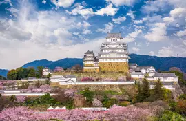 Le château d'Himeji, patrimoine mondial de l'UNESCO est facile d'accès depuis Kyoto