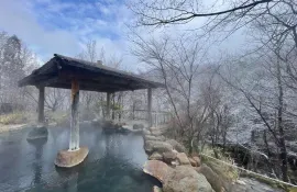 Open-air bath, Kyushu