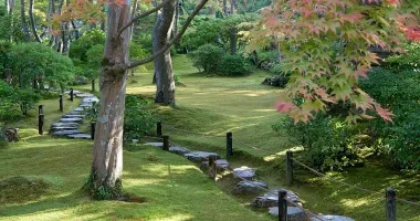 The gardens at Okochi Sanso Villa 