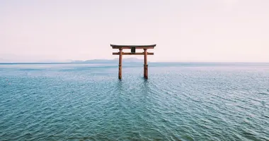 Torii del lago Biwa, Shiga