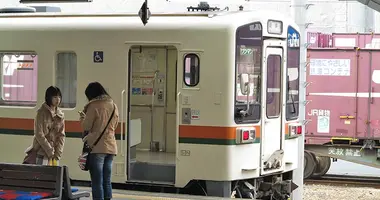 The Chuo Main Line in Tajimi, Gifu - serving mainly the localities