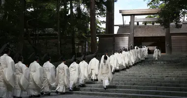 Procession at Ise-Jingu, Mie Prefecture