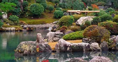 Jardín tradicional de Tenryuji.