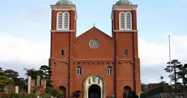 The Urakami Cathedral, north of Nagasaki.