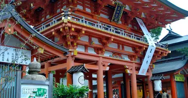 Ikuta-jinja, un des plus vieux sanctuaires shintô du Japon à Kobe.