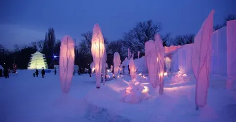 Le festival d'hiver à Asahikawa, Hokkaido