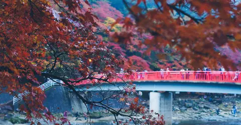 La vallée de Korankei à Aichi.