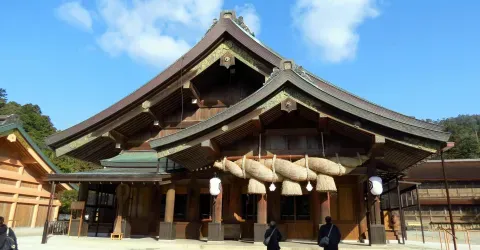 Le sanctuaire Izumo Taisha à Shimane