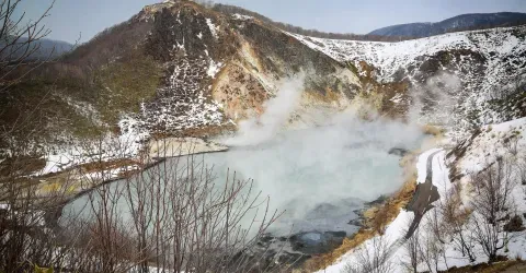 Les sources chaudes de Noboribetsu (Hokkaido)