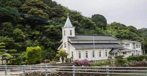 L'église Nakanoura, Nakadori-shima, Goto