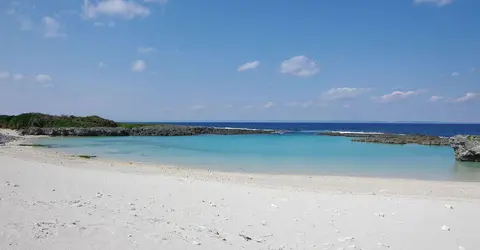 Plage sur l'île de _Kikai_Kagoshima